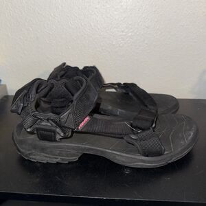 TEVA Men’s Sz 10 Terra FI Lite Sandals Black 1001473